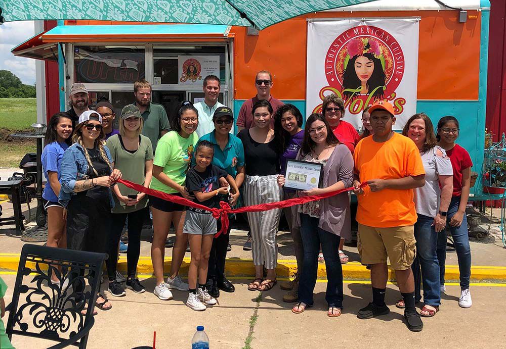 Yoly’s Authentic Mexican Cuisine ribbon cutting